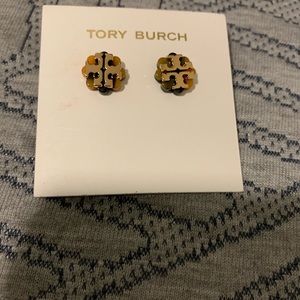 Logo Flower Stud Earring